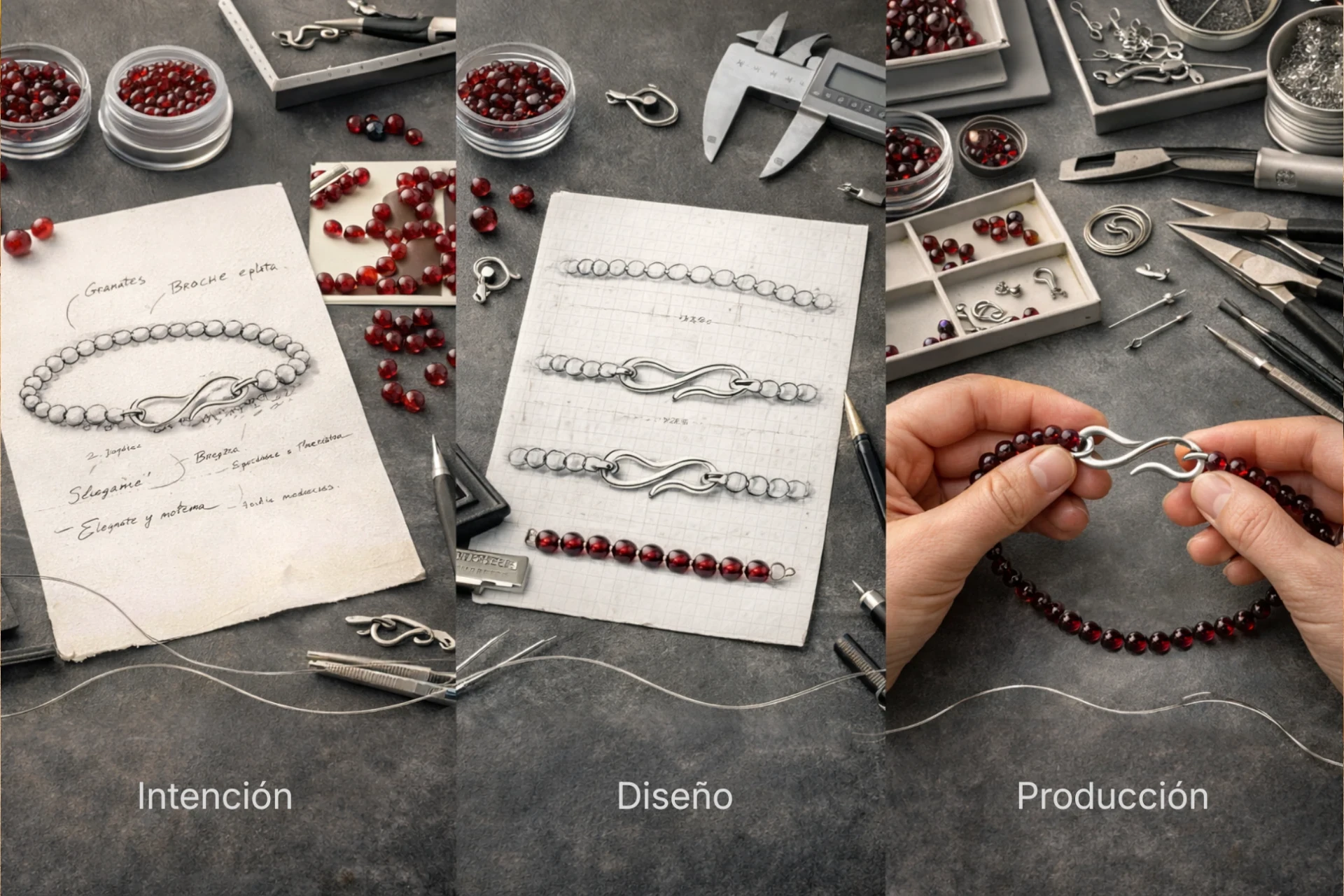 El proceso creativo en Pulseras ART