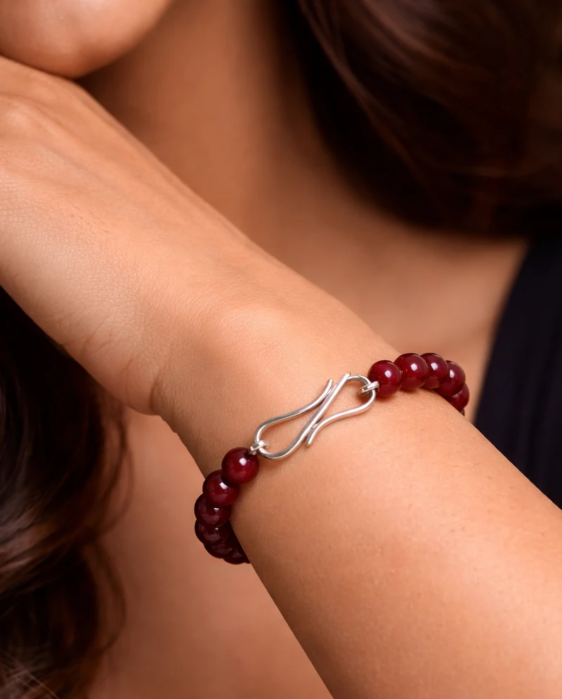 Pulsera de Bolas de Plata